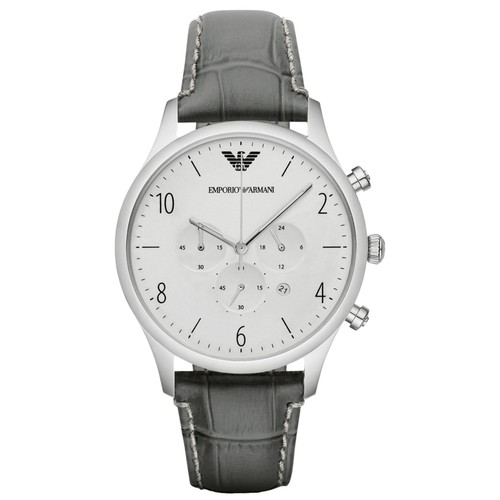Herrenuhr emporio armani grau - herrenuhr,